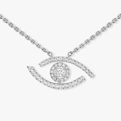 [Avelora]PAVÉ DIAMOND LUCKY EYE NECKLACE