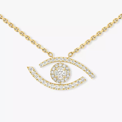 [Avelora]PAVÉ DIAMOND LUCKY EYE NECKLACE