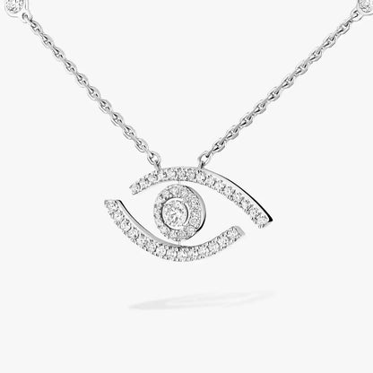 [Avelora]PAVÉ DIAMOND LUCKY EYE NECKLACE
