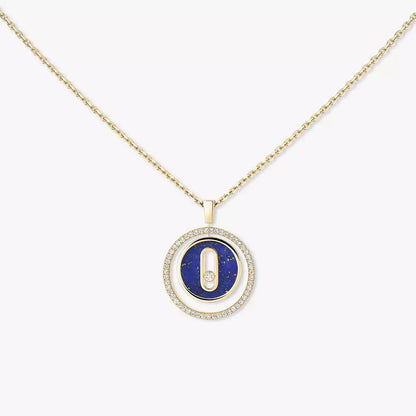 [Avelora]LUCKY MOVE DIAMOND NECKLACE