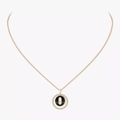 [Avelora]LUCKY MOVE DIAMOND NECKLACE