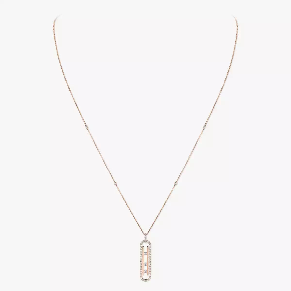 [Avelora]MOVE 10TH ANNIVERSARY PENDANT NECKLACE