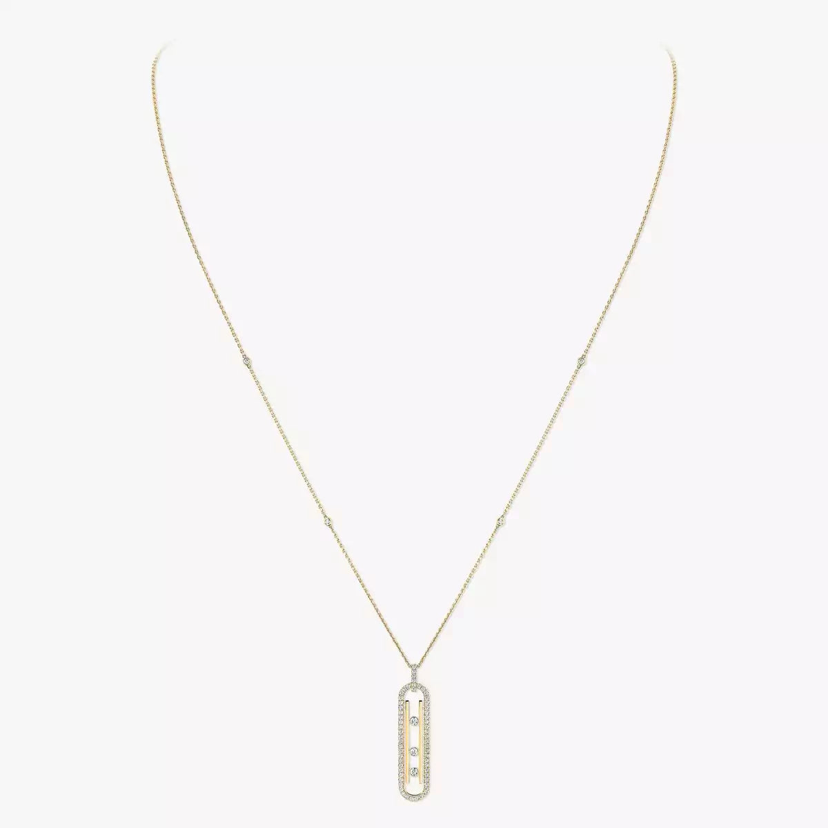 [Avelora]MOVE 10TH ANNIVERSARY PENDANT NECKLACE
