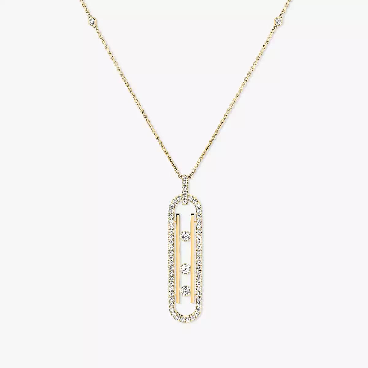 [Avelora]MOVE 10TH ANNIVERSARY PENDANT NECKLACE