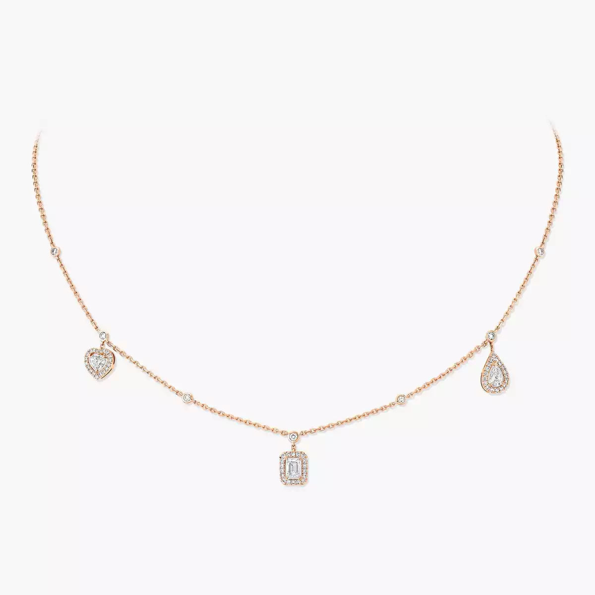 [Avelora]TRIFECTA CHARM NECKLACE