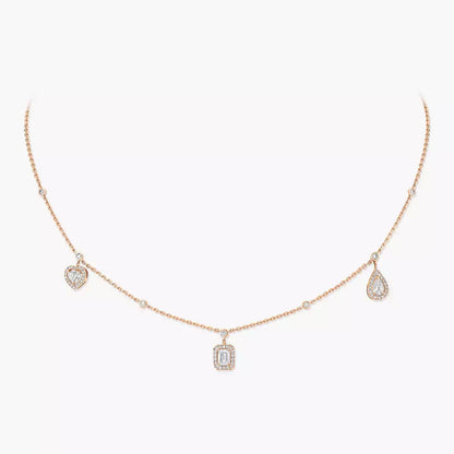 [Avelora]TRIFECTA CHARM NECKLACE