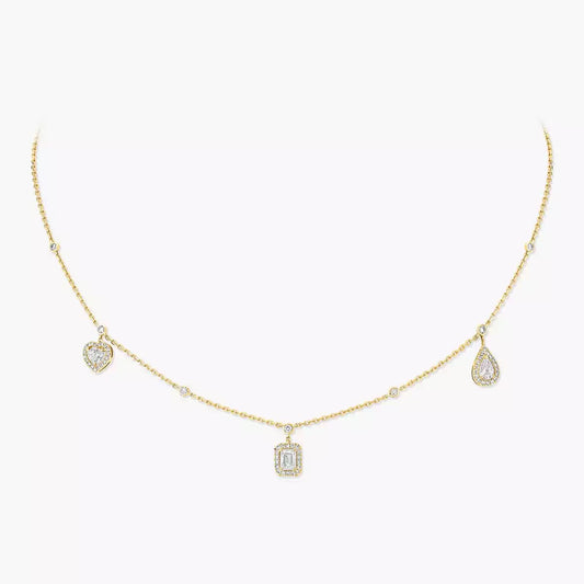 [Avelora]TRIFECTA CHARM NECKLACE