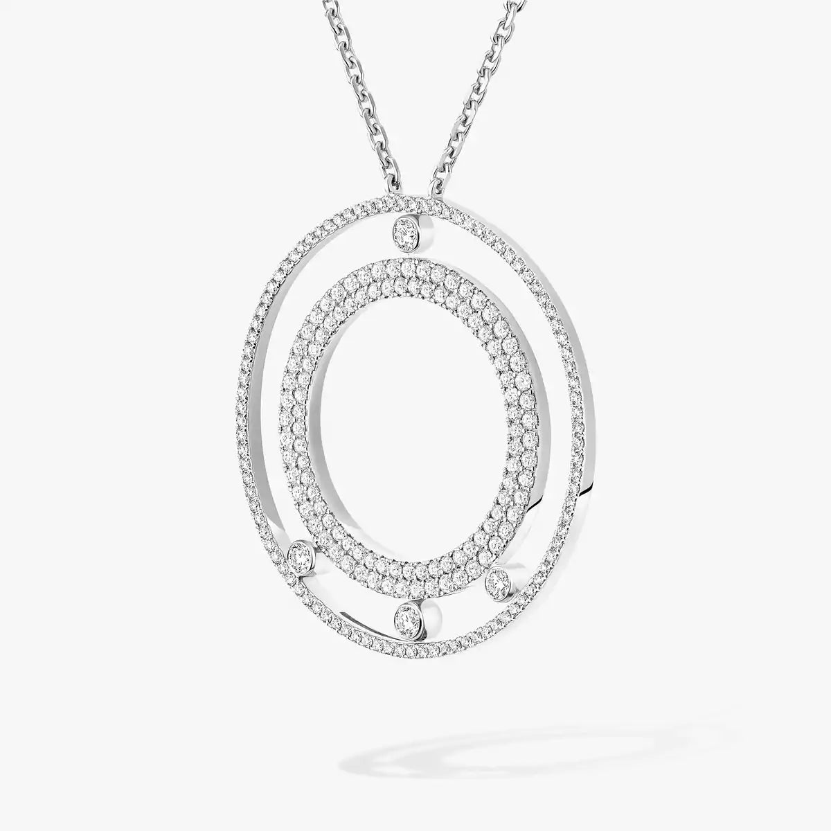 [Avelora]MOVE ROMANE LONG PAVÉ DIAMOND NECKLACE