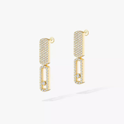 [Avelora]IMPERIAL MOVE SM DIAMOND EARRINGS