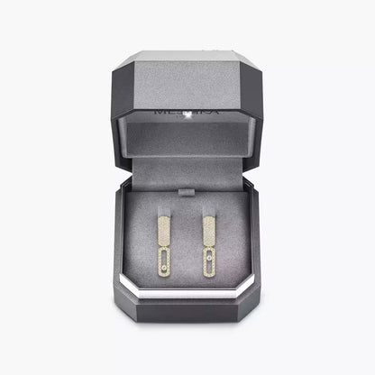 [Avelora]IMPERIAL MOVE SM DIAMOND EARRINGS