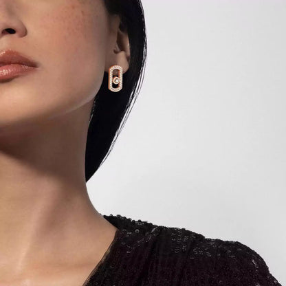 [Avelora]SO MOVE PAVÉ DIAMOND EARRINGS
