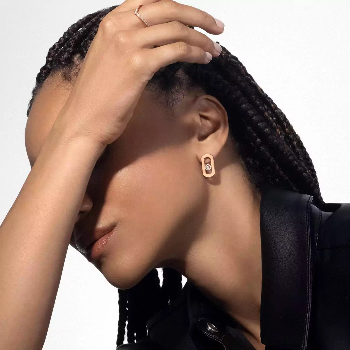 [Avelora]SO MOVE DIAMOND EARRINGS