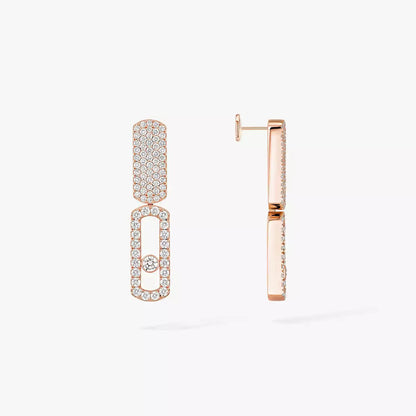 [Avelora]IMPERIAL MOVE SM DIAMOND EARRINGS