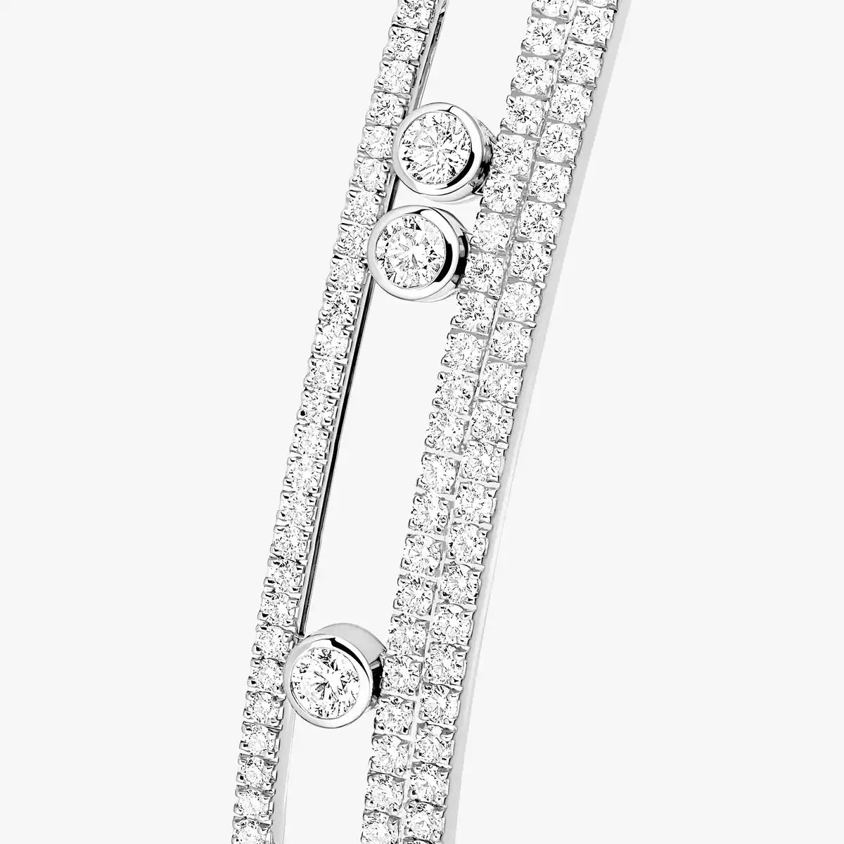 [Avelora]MOVE ROMANE PAVÉ DIAMOND BANGLE BRACELET