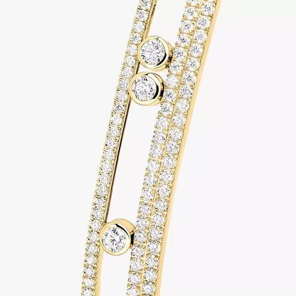 [Avelora]MOVE ROMANE PAVÉ DIAMOND BANGLE BRACELET