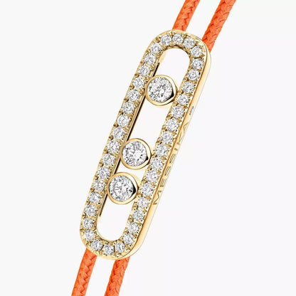 [Avelora]CARE(S) PAVÉ CORD BRACELET