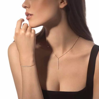 [Avelora]MY TWIN TOI & MOI DIAMOND THIN BANGLE