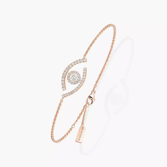 [Avelora]LUCKY EYE PAVÉ-SET DIAMOND BRACELET