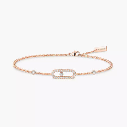[Avelora]MOVE UNO DIAMOND BRACELET