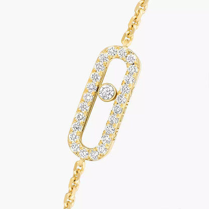 [Avelora]MOVE UNO DIAMOND BRACELET