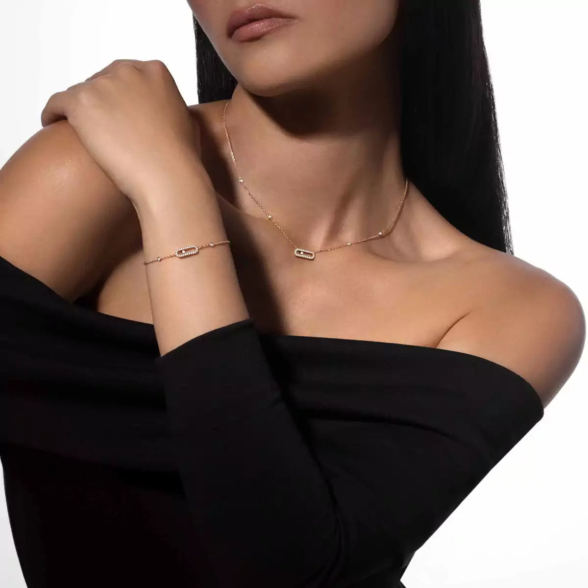 [Avelora]MOVE UNO DIAMOND BRACELET