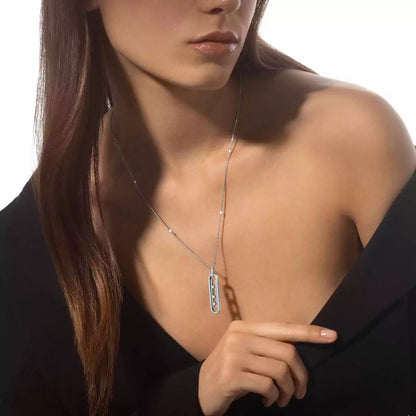 [Avelora]MOVE 10TH ANNIVERSARY PENDANT NECKLACE