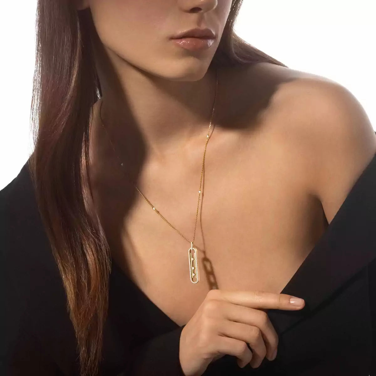 [Avelora]MOVE 10TH ANNIVERSARY PENDANT NECKLACE
