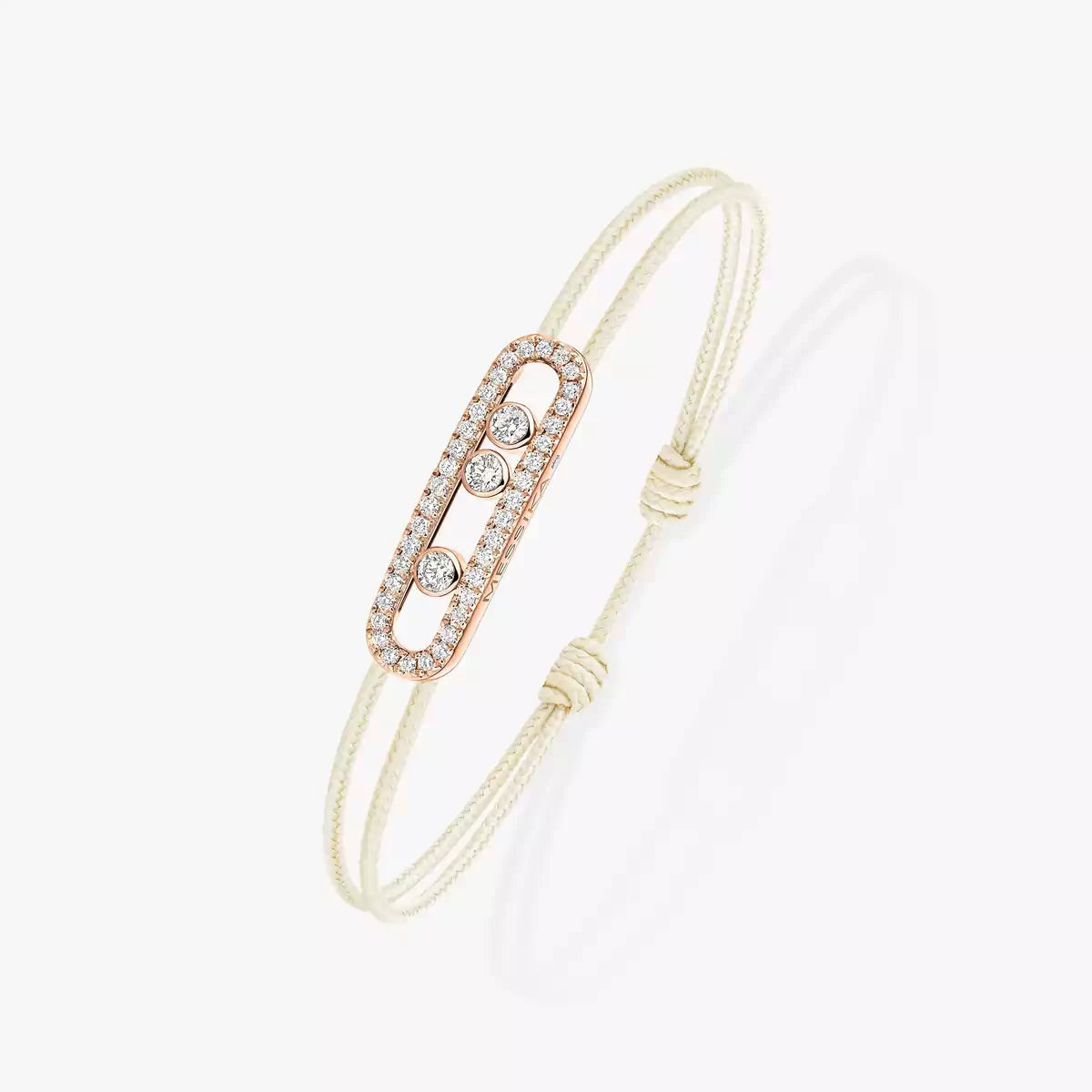 [Avelora]CARE(S) PAVÉ CORD BRACELET