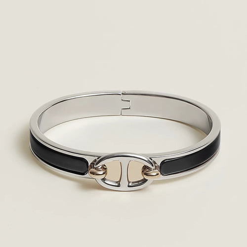 [Avelora]CLIC CHAINE SILVER BRACELET