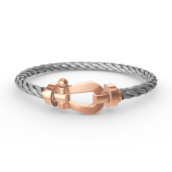 [Avelora]FORCE LARGE HORSESHOE BRACELET - ROSE GOLD