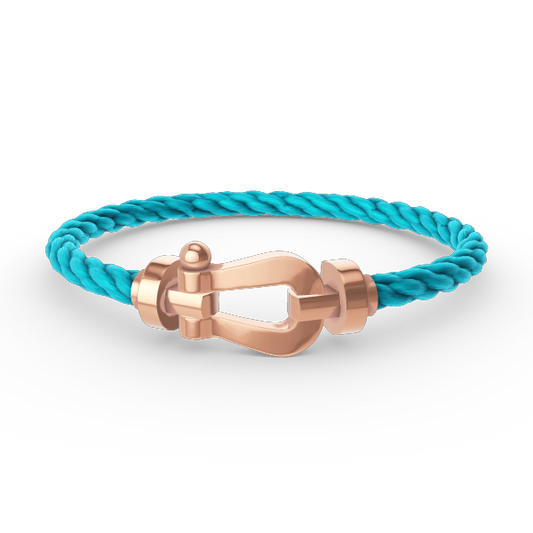 [Avelora]FORCE LARGE HORSESHOE BRACELET - ROSE GOLD