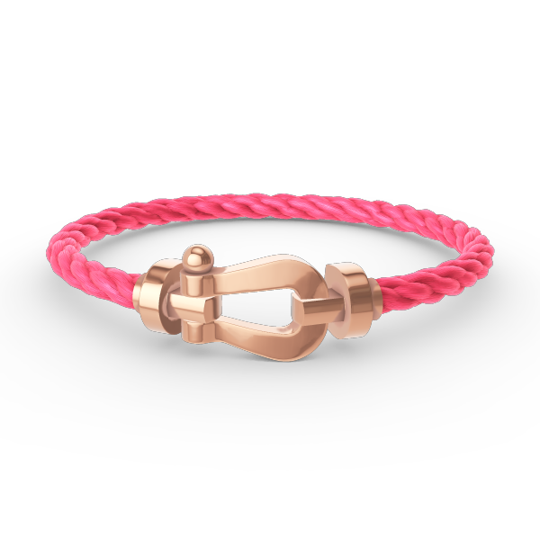[Avelora]FORCE LARGE HORSESHOE BRACELET - ROSE GOLD