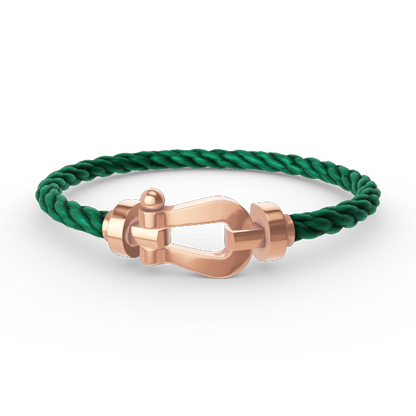 [Avelora]FORCE LARGE HORSESHOE BRACELET - ROSE GOLD