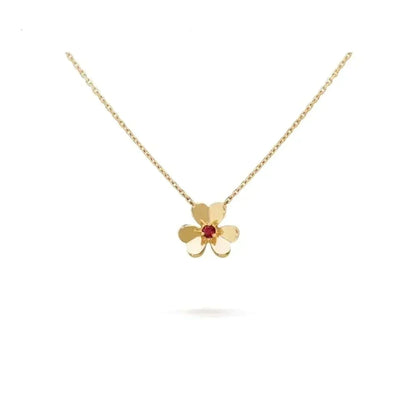 [Avelora]FRIVOLE FLORAL CHARM NECKLACE