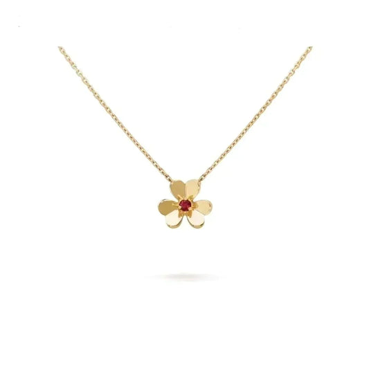 [Avelora]FRIVOLE FLORAL CHARM NECKLACE