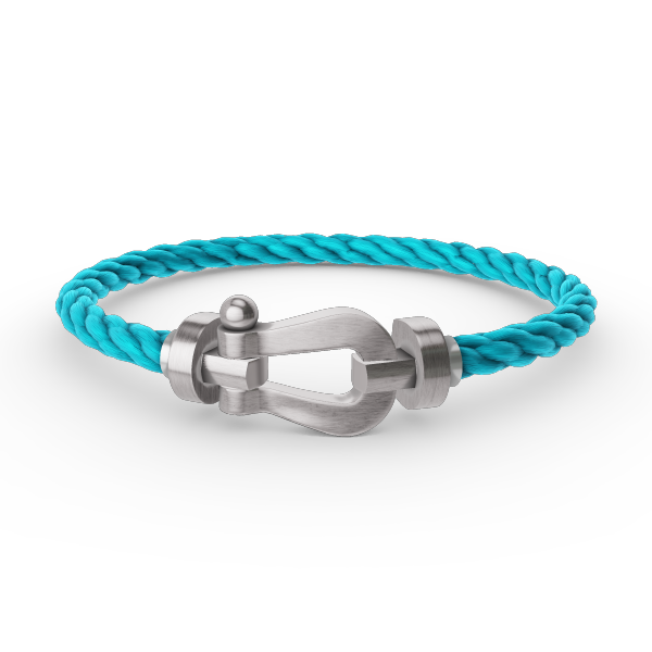 [Avelora]FORCE LARGE HORSESHOE BRACELET - WHITE GOLD
