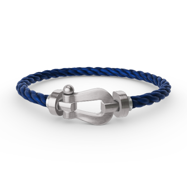 [Avelora]FORCE LARGE HORSESHOE BRACELET - WHITE GOLD