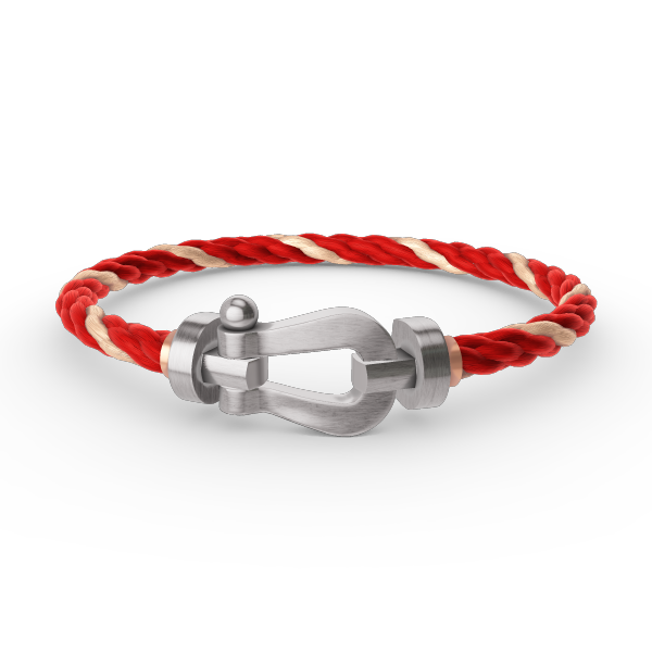 [Avelora]FORCE LARGE HORSESHOE BRACELET - WHITE GOLD